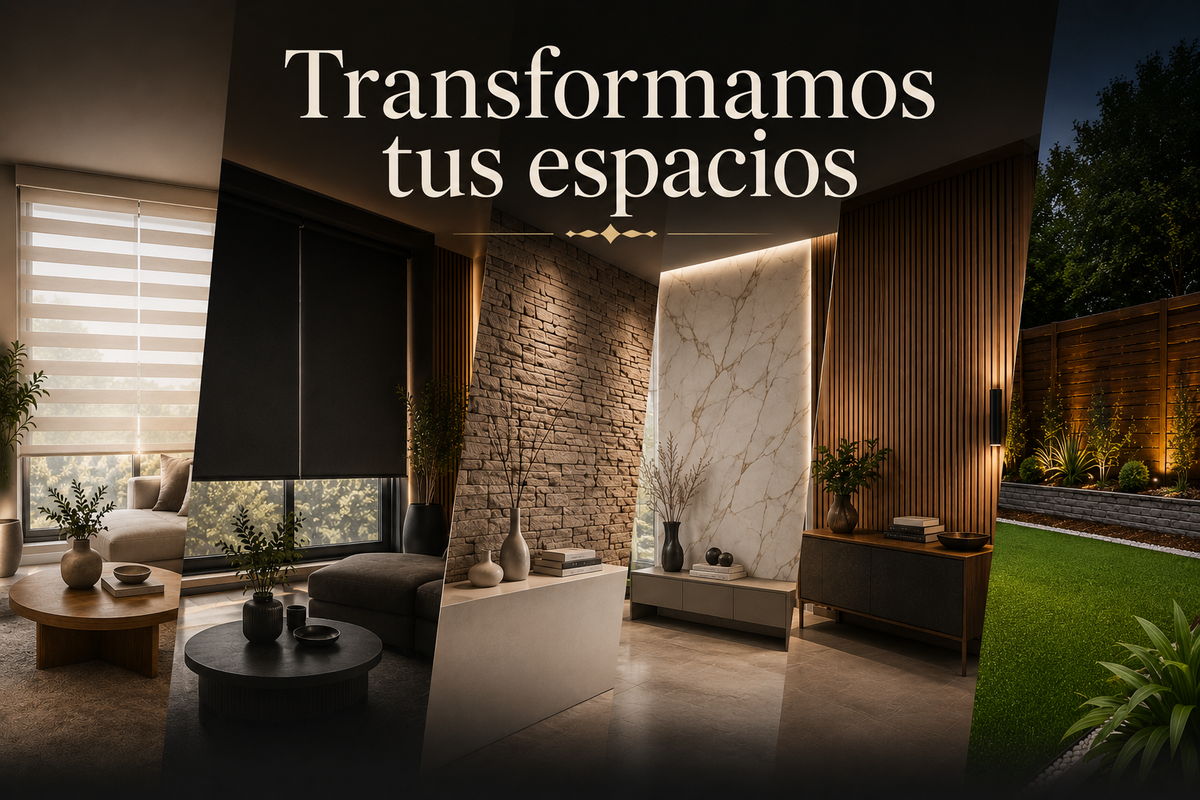 Transformamos tus espacios